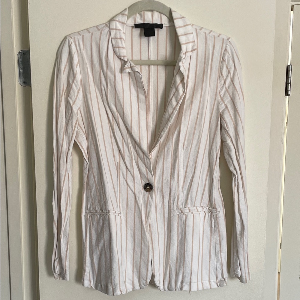 Coco and Shay Striped Blazer
